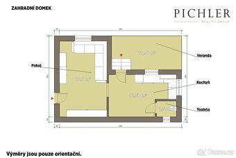 Prodej stavebního pozemku 1022 m² se stavbou - 12