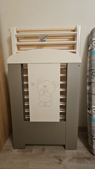 Dětská postýlka Drewex s matrací a chráničem 120×60 - 12