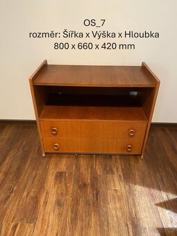 obývací stěna + sedačka + šatní skříň + knihovnička - 12