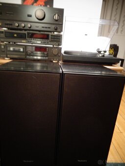 TECHNICS -Gramo, CD, Kaz. mag., Zesil. + repro, TOP - 12