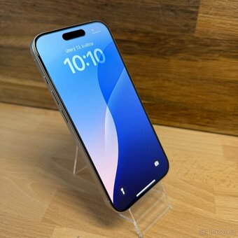 iPhone 15 Pro 256GB, bílý, 100% baterie (rok záruka) - 12