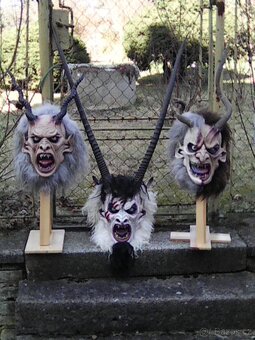 krampus maska DÉMONA - 12