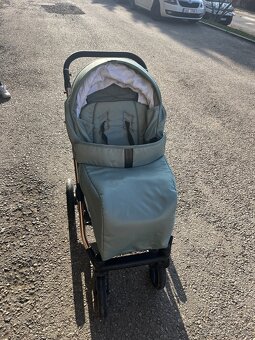 Kočárek Camarelo Belagio Mint 2v1 + autosedačka Cybex - 12