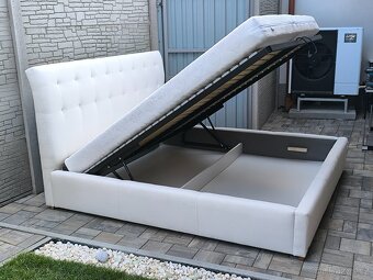 Prodám luxusní postel VERONA + Matrací 180cm x 200cm - 12