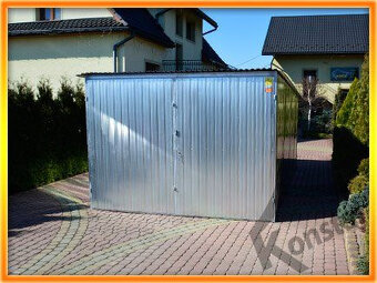 Akční nabídka    Plechová garáž 3x5m. - 12