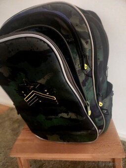 Army maskáčový školní Batoh Aktovka TOPGAL - 12