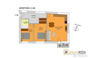 Prodej bytu 3+kk 68 m² - 12