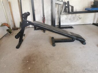Prodám lavici na bench+osy a kotouče - 12