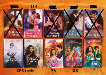 Romány, beletria, romantické, historické, detské knihy - 12