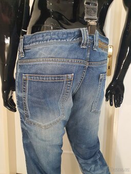 Jeans Rokker Kevlarové moto džíny cca 36/32 36/30 - 12