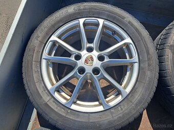 Alu kola Porsche Cayenne - Originání 18"  Zimní pneu - 12