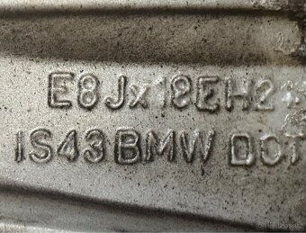 BMW X3 originál ALU kola + zimní pneu 245/50 R18 - 12