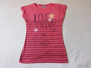 Prodám 12 dívčích triček a roláků vel.164 až 176 - 12