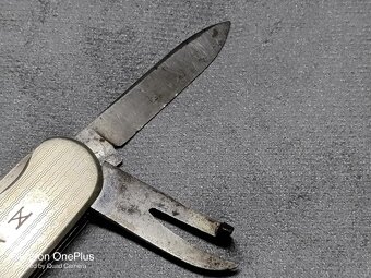 KAPESNÍ NUŽ S VĚNOVÁNÍM PŘEDVÁLEČNÝ - VÝROBCE REICHLER PRAHA - 12
