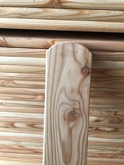 Dřevo- Plotová modřínová prkna plotovka plaňky na plot. - 12
