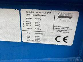 Carnehl CHKS/HH 27m3 sklápěcí návěs - 12