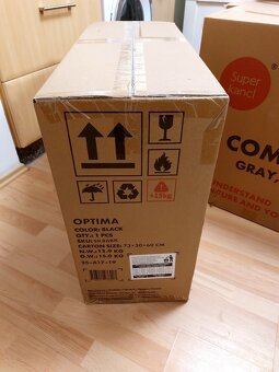 NOVÁ - Kancelářská židle OPTIMA PDH nosnost 140 kg - 12