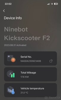 Koloběžka Ninebot by Segway F2E - 12