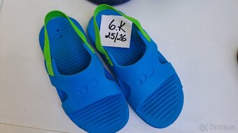 Dětské K- nazouváky, plážovky, k bazénu - 12