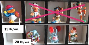 Kinder figurky 1 - 12