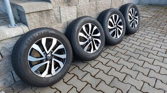 Alu kola originál 5x100 r15 vw Polo letní pneu - 12