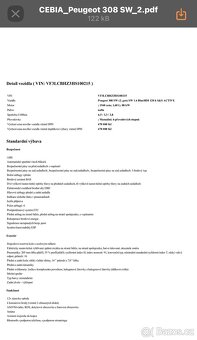 Peugeot 308 SW 1.6 BlueHDi 88 kW, 2017 – top stav, bez inves - 12