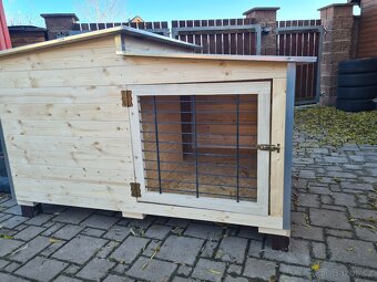 Bouda pro psa s terasou Premium, 6 velikostí - 12