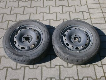 2xObutá letní sada na ŠKODA FABIA 1  BARUM 165/70 R14 - 12