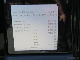 Prodám Mercedes-Benz Sprinter 314 2.2 CDi 105 kW Valník DPH - 12