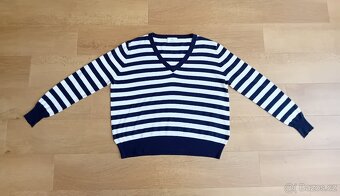 Allude dámský luxusní svetřík vel. M/L bavlna len - 12