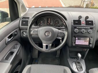 VW Touran 1.6 TDI, DSG, r.v. 2015, nová STK, tažné, Webasto - 12
