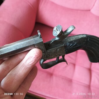 Pístole Flobertka kol.r.1850-60 - 12