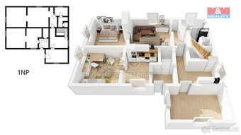 Prodej rodinného domu, 140 m², Chabeřice - 12