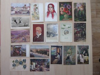 STARÉ ALBUM, ZÁSOBNÍK + POHLEDNICE, DOPISNICE... - 12