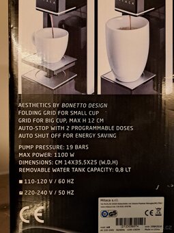 Kapslový kávovar Mitaca M8 + 110 kapslí - 12