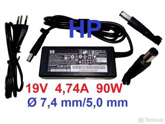 Adaptéry pro NB Acer, Dell, HP, Asus, Samsung, Lenovo, FS - 12