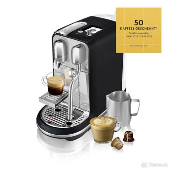 Kávovar SAGE Nespresso Creatista Plus Black - 12