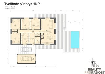 Prodej Novostavby RD 5+kk s garáží, pozemek 1114 m² - 12