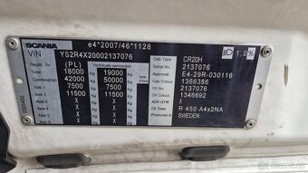 SCANIA R450 N323 NGS TOP LINE EURO 6 - 12