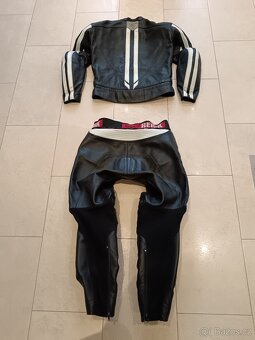 Berik Brave Heart-Pánská kožená moto kombinéza, dvoudílná - 12