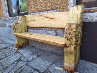 Dřevěná lavice - 12