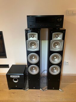 Denon receiver AVR-1612, repro. YAMAHA + subwofer - 12