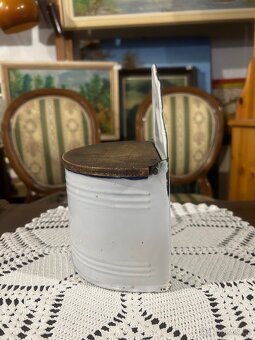 Stará smaltovaná solnička - 12