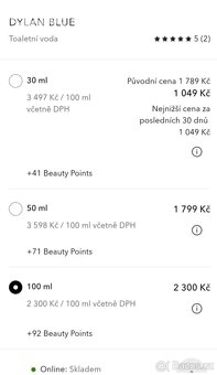 Pánský luxusní parfém Versace ,, Dylan Blue ,, . - 12