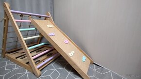 Žebřiny piklerové TROJÚHELNÍK+ skluzavka -50% - 12