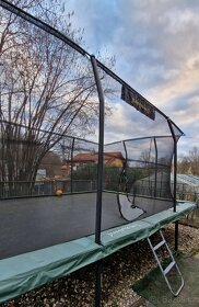 Mega trampolina jumpking rectangular 3,66 x 5,20 m - 12