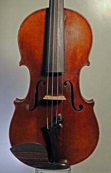 Staré 4/4 housle opravované v roce 1959 J.B. Herclíkem - 12
