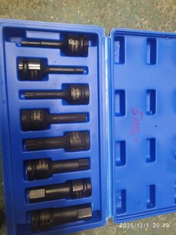 Gola sada-kované násady 1/2" - 12