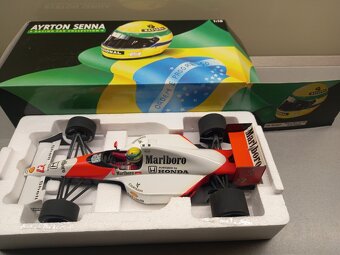 F1 MCLAREN MP4/5B 1990 AYRTON SENNA MINICHAMPS 1:18 - 12