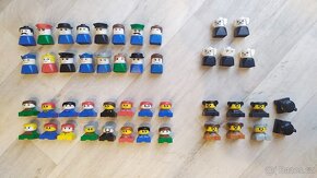 DUPLO AUTA,stroje,bagr,traktor, figurky,stavby, kostky,desky - 12